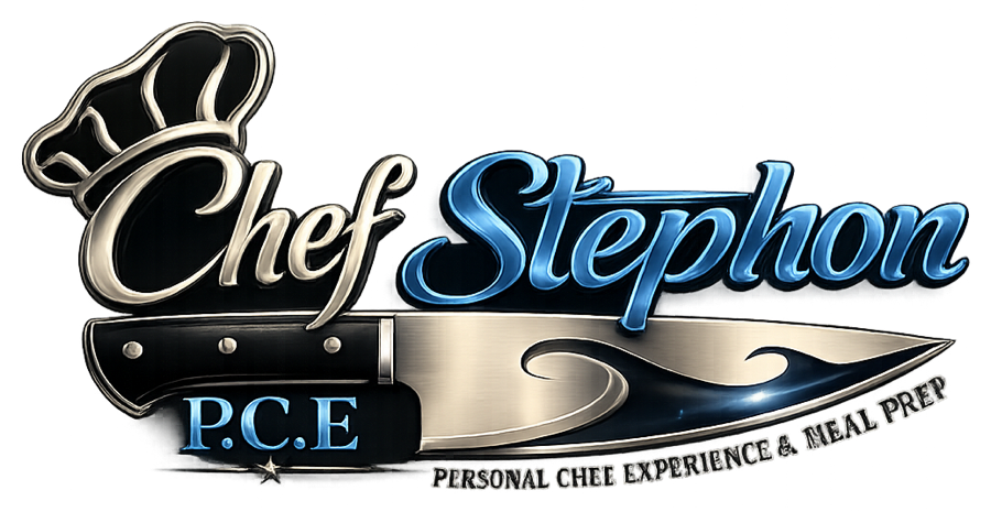 Chef Stephon Personal Chef Experience and Meal Prep